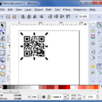 Inkscape : importer le QR code