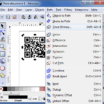 Inkscape : menu vectoriser le bitmap